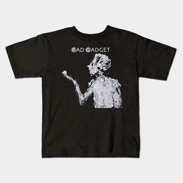 FAD GADGET BAND Kids T-Shirt by Kurasaki